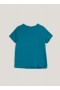  T-shirt Day en coton biologique bleu | Femme YMC
