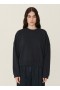  Sweat-shirt Earth Almost Grown bleu marine | Femme YMC