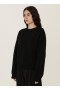  Pull col rond Earth Jets noir | Femme YMC