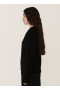 Pull col rond Earth Jets noir | Femme YMC