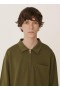  Sweat-shirt Earth Sugden Olive | Homme YMC