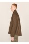  Duffle-coat Erkin Melton en laine marron | Homme YMC