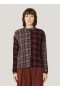  Chemise à carreaux Marianne bordeaux multicolore | Femme YMC