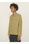 Chemise militaire en coton olive | Homme YMC