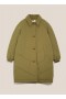  Manteau Sgt. Rock en tissu ripstop molletonné olive | YMC pour femmes