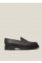  Mocassins penny en cuir gras marron foncé pour femmes Solovair X YMC | YMC pour femmes