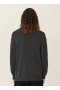  Pull Suedehead à col rond anthracite | Homme YMC