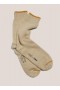  Chaussettes en laine couleur sable | YMC pour femmes
