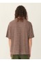  T-shirt Triple T marron écru | Homme YMC
