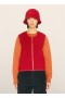 Gilet en polaire recyclée Utah rouge | YMC pour femmes