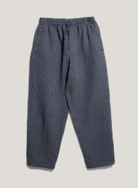  Pantalon de skate Alva à rayures texturées bleu | Homme YMC