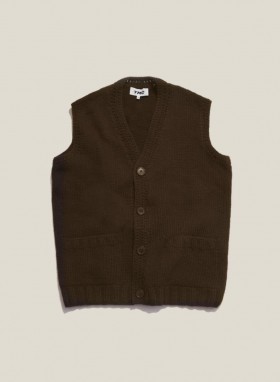 Gilet marron Appalachian | YMC pour homme