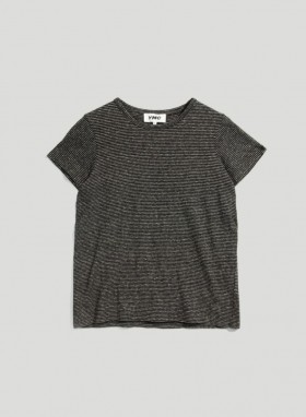  T-shirt rayé Day Jersey noir et blanc | Femme YMC