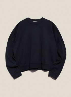  Sweat-shirt Earth Almost Grown bleu marine | Femme YMC