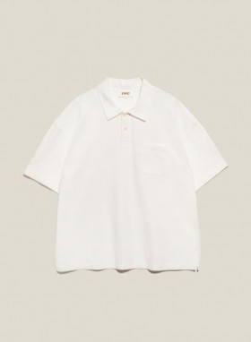  Polo Earth blanc | Homme YMC