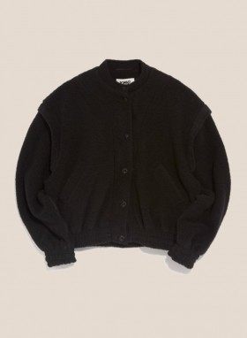  Veste polaire recyclée Jordan noire | Femme YMC