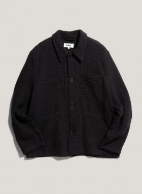  Veste texturée Labour Chore noire | YMC pour homme