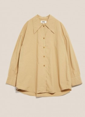  Chemise en coton Lena couleur sable | Femme YMC