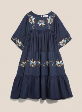  Robe Paloma Petite Marine | YMC Femme