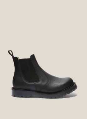  Bottes de ville en cuir noir Solovair X YMC pour femmes | YMC pour femmes