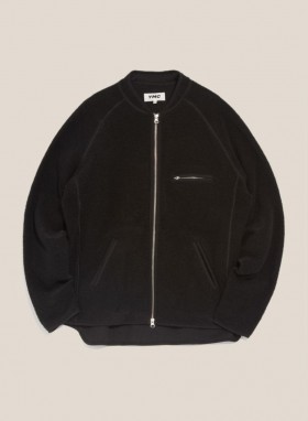  Veste polaire recyclée Trippe noire | Homme YMC