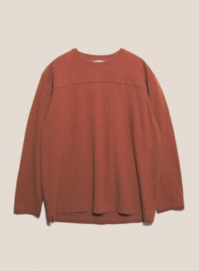 T-shirt de football France en jersey de coton rouge | Homme YMC