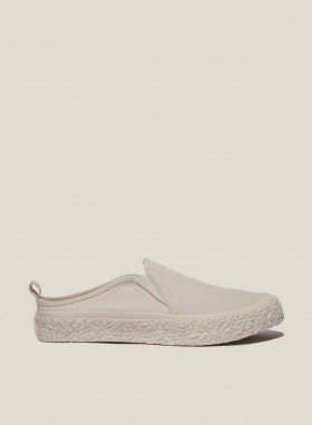  Mules vulcanisées pour femmes, blanc cassé | YMC pour femmes