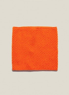  Tour de cou en laine orange chiné | YMC pour hommes