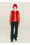  Utah Recycled Fleece Weste Rot | Damen YMC