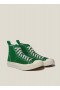  Grüne, vulkanisierte High-Top-Sneaker für Damen | YMC Damen