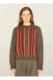  Ζακέτα Atomic με ρίγες από μαλλί σε πολύχρωμη απόχρωση | Γυναικεία YMC