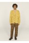 Kurt Space Dyed Cardigan Κίτρινο Πολύχρωμο | Ανδρικό YMC
