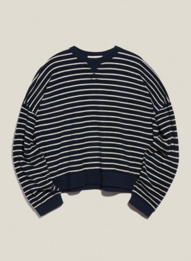  Φούτερ Earth Almost Grown σε μπλε σκούρο χρώμα | Γυναικείο YMC