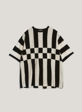 Hacienda T-Shirt Μαύρο Εκρού | Ανδρικό YMC