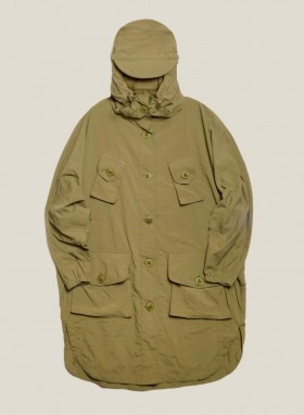  Πόντσο Pala Ripstop σε χρώμα ελιάς | Γυναικείο YMC