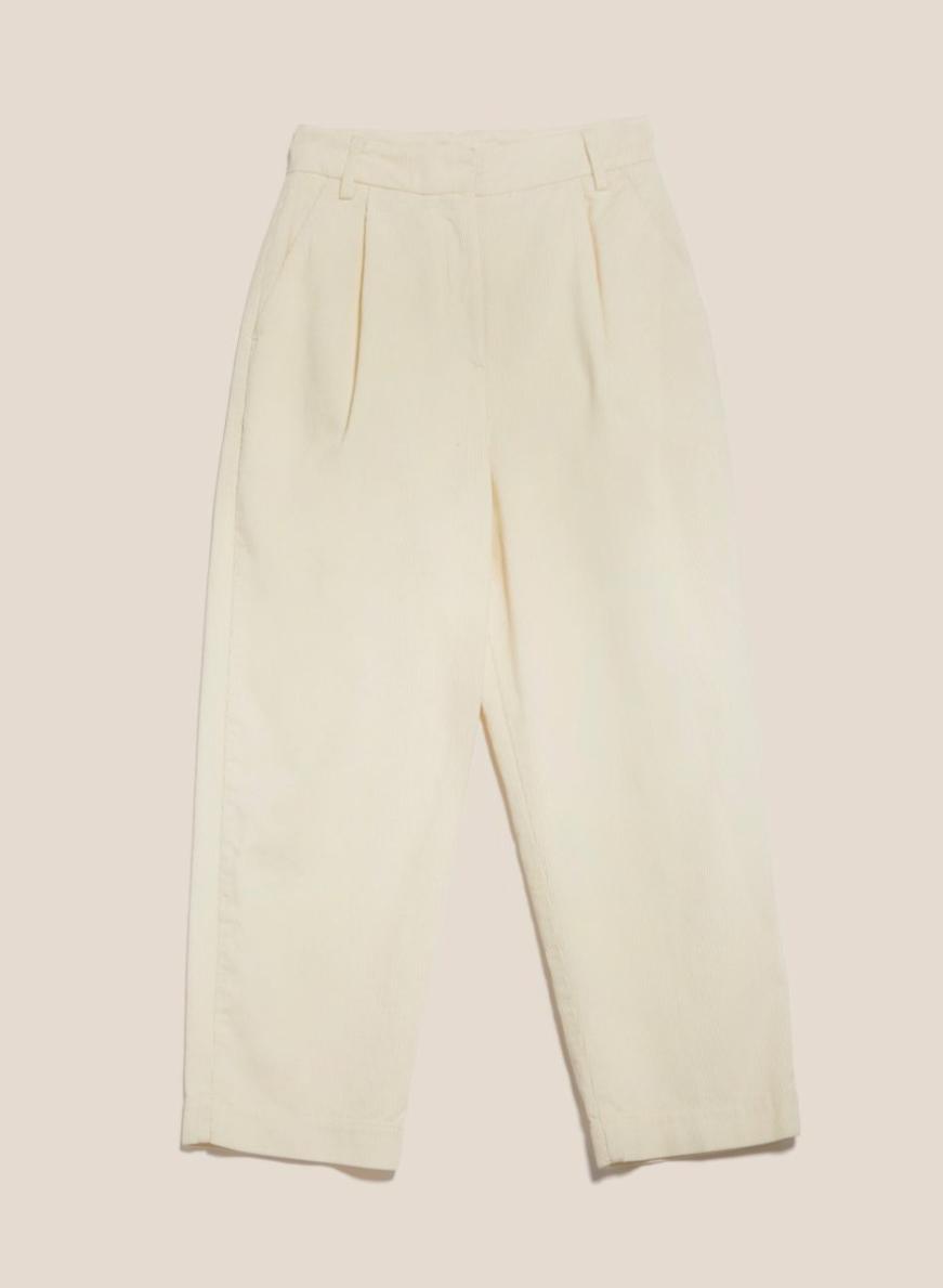 Market Corduroy Trouser Ecru | Women’s YMC