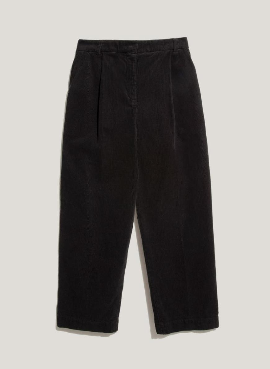 Market Corduroy Trousers Black | Women’s YMC